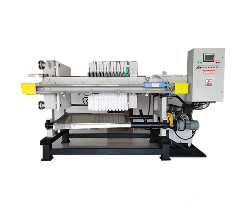 Program controlled automatic filter press
